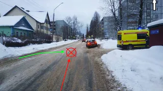 В Сыктывкаре пожилой мужчина попал под колеса "Лады"