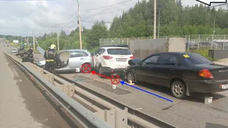 В Коми невнимательность водителя привела к травме маленькой девочки в ДТП