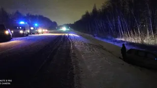Тройное столкновение: под Рязанью в массовом ДТП пострадали двое