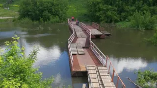 Паводок в Рязани: в реке Трубеж поднялся уровень воды