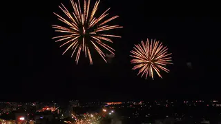 Пропустили салют на День города? Это видео для вас