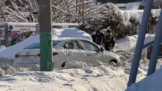 В Пензе в ямы на дорогах может поместиться грузовик