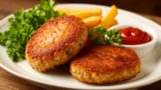 Как нажарить гору котлет из горсти фарша, чтобы хватило на неделю. Хитрость: вместо мяса используйте коржи