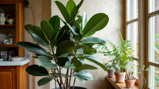 Вот где надо ставить фикус – и зеленью порадует, и богатство притянет: идеальное место
