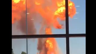 Случай на заправке: в Волгограде прогремел мощный взрыв. Видео