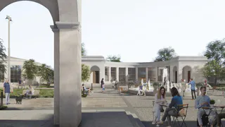 Багеты, книги и кафе: опубликована концепция Торгового городка, которую планируют воплотить в жизнь