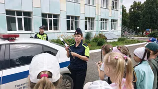 В Удмуртии сотрудники Госавтоинспекции провели урок безопасности для дошкольников