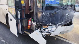 В Клепиковском районе в ДТП с Kia и автобусом пострадала 62-летняя женщина