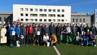 Сыктывкарские правоохранители разыграли футбольный кубок в честь юбилея Победы