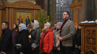 Павел Малков принял участие в богослужении на Рождество