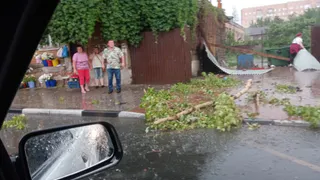 Малков поручил быстро устранить последствия урагана в Рязани