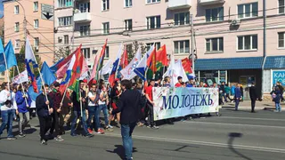 «Аккустическая "Де Спасито" и воодушевляющие лозунги»: как рязанцы ходили на Первомайскую демонстрацию