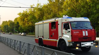 В Рязанской области при ночном пожаре в жилом доме пострадал человек