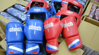 В Усинске активно реализуется проект "Бокс в школу"