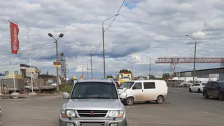 ДТП  в Рязани: столкнулись "Митсубиси" и "Фольксваген"