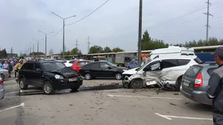 Массовое ДТП на Южном промузле в Рязани - комментарии очевидцев