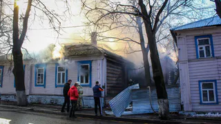 В Шацке из-за пожара в жилом доме пострадал один человек