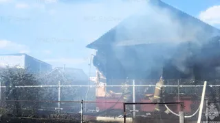 В Батырево сгорел частный дом