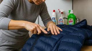 Беру две вещи с кухни - пуховик чистый через пять минут: простой лайфхак, доступный всем и каждому