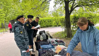 В Чебоксарах конфисковали товар у нелегального продавца