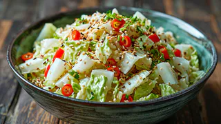 Готовим изумительный салат «Переполох»: нужна «пекинка» и еще несколько ингредиентов — главный гастрономический хит весны-2025 найден