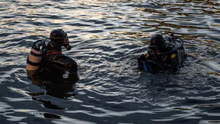 Брянские водолазы подняли из Десны тело мужчины