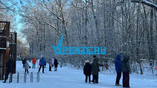 Лыжи, доброе сердце и зимняя сказка на Олимпийской аллее