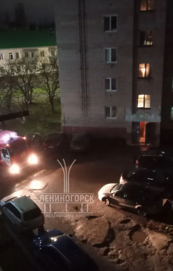 Неизвестные закидали дымовыми шашками дворы Лениногорска