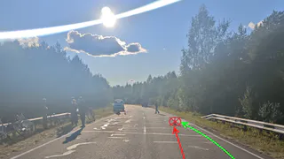 В Коми на трассе от столкновения с грузовиком пострадал подросток на велосипеде