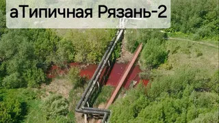Жители Рязани заметили красный оттенок у ручья Быстрец
