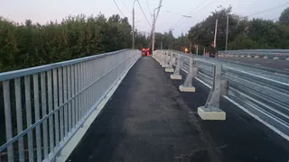 Движение по путепроводу на Есенина открыли раньше срока