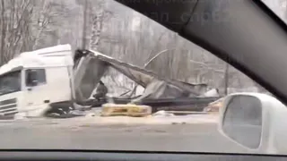 На трассе под Рязанью образовалась пробка из-за ДТП