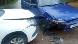 В Касимовском районе произошло ДТП с Lada и ВАЗ-2115