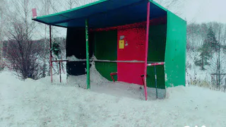 Народное фото: остановку в Касимове занесло снегом