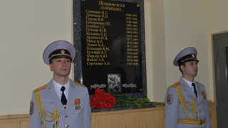 В Рязани открыли доску с именами погибших полицейских