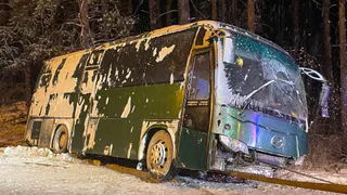 После опрокидывания автобуса с детьми в Челябинской области возбуждено уголовное дело