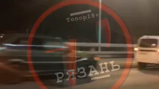 На Северной окружной дороге в Рязани в ДТП попали четыре автомобиля