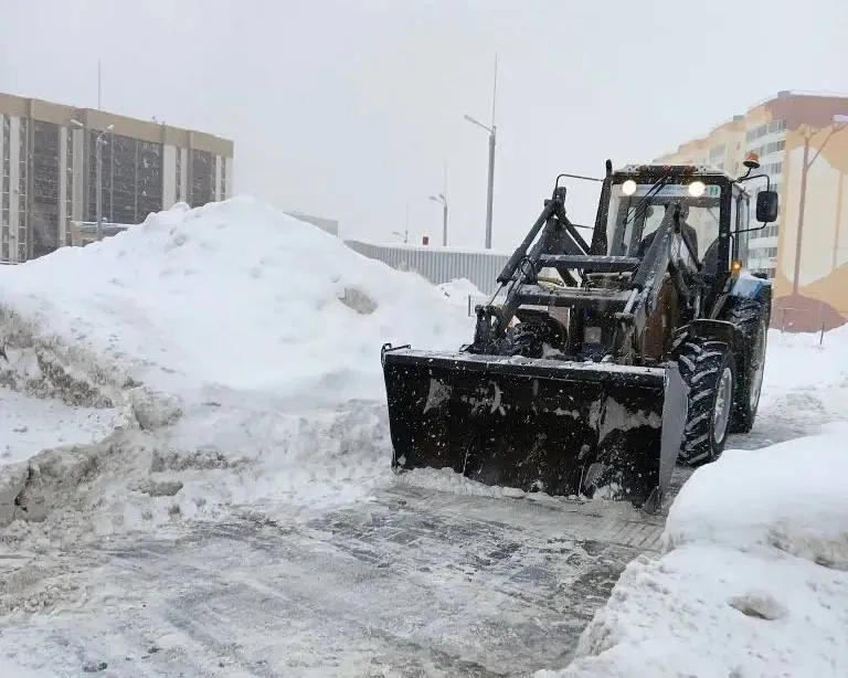 5 февраля в Нижнекамске планируется вывоз снега с двух проспектов