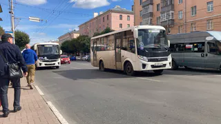 В Рязани из-за вакцинации не вышли на линию маршрутки №42