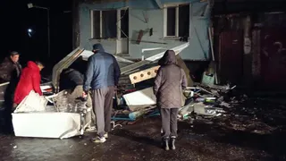 В Камешковском районе обрушились балконы многоквартирного дома