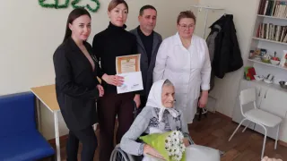 Долгожительница из Новочебоксарска Мария Чепурова отметила 100-летний юбилей