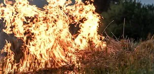 Во Владимире случился пожар, охвативший площадь в 400 квадратных метров