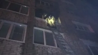 Ночью в Брянске горела многоэтажка