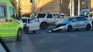 На Первомайском проспекте в Рязани в ДТП пострадала 40-летняя женщина