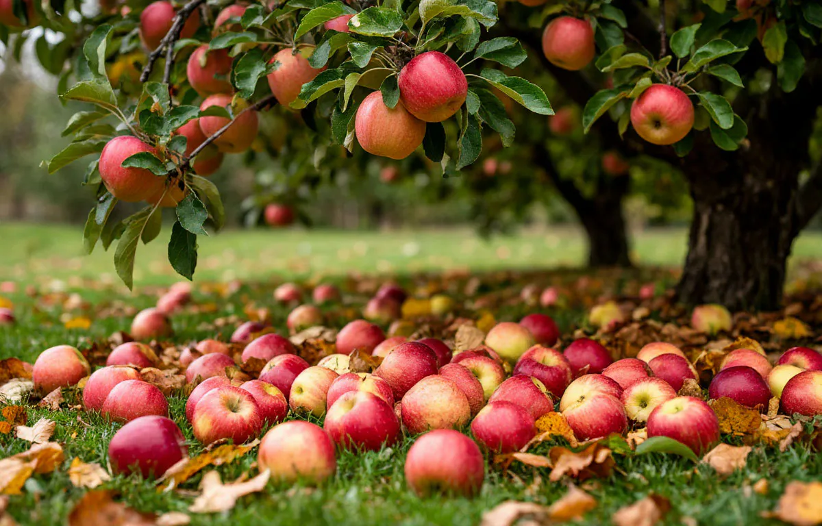 Больше не ношу на свалку: соседка научила - как опавшая листва и падалица могут принести огромную пользу