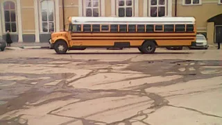 Легендарный американский автобус ездит по Рязани