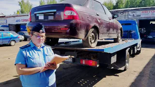 Приставы Чувашии нашли "Ладу Приору" с полутора миллионами штрафов