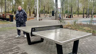 В Кораблино завершили этап благоустройства Центрального парка