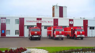 В Нижнекамске произошел пожар на Заводе бензинов ОАО "ТАИФ НК"