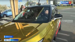 В Чувашии прошел уникальный автопробег на электрокарах